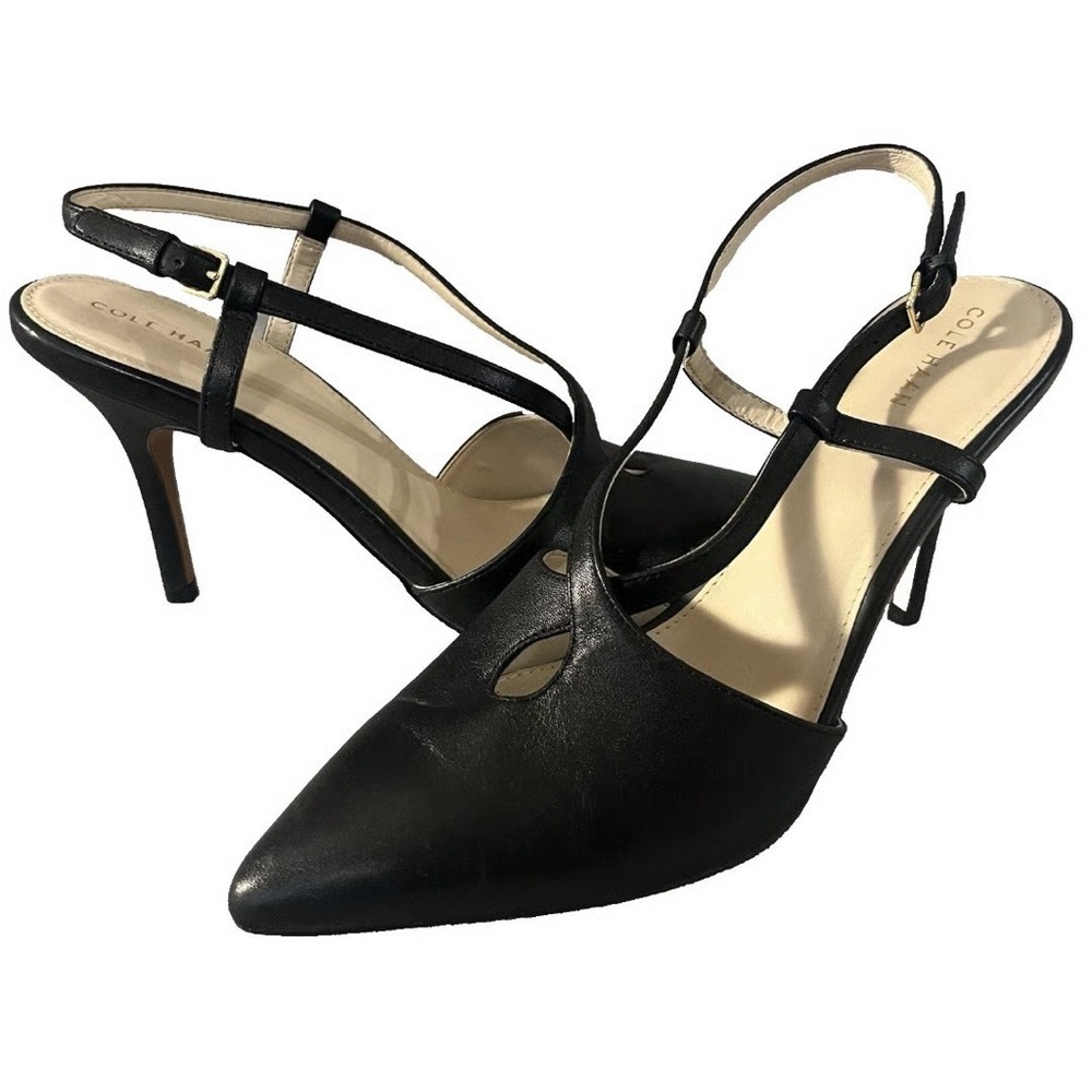 Cole Haan The Go-To Slingback Leather Pump 9